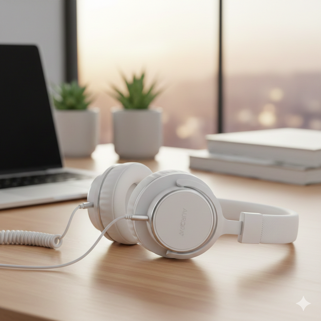 White Headphone